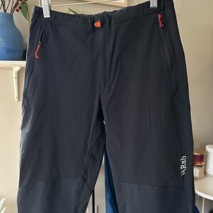 Rab Torque Mountain Hiking Black Pants Men's W30 L32